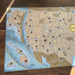 Trekking The National Parks Board Game Second Edition 10 And Up Explorer EUC