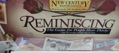 New! Reminiscing ( The Game For People Over Thirty) Themed board game