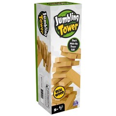 Colorful Wooden Stacking Tower Game for Kids Ages 5 and Up Fun Family Party