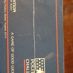 Political Challenge Board Game, Politics Theme, Ages 12+, 2 Players
