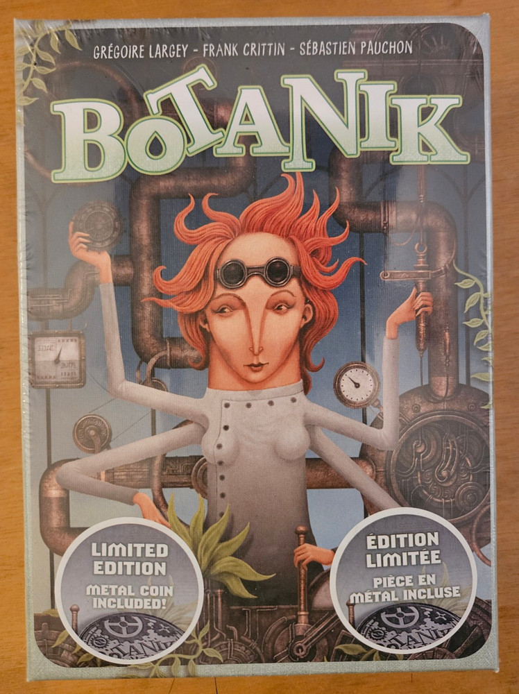 Botanik Game Space Cowboys NiS Steampunk Garden Strategy Tile Placement 2 player