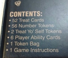 Treat Yo Self! Bidding and Bluffing Family Strategy Game, Board Game *BRAND NEW*