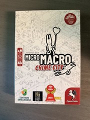 Micro Macro: Crime City — Award-Winning Find-It Detective Board Game