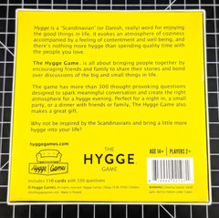 THE HYGGE GAME – Cozy Conversation in Pleasant Company, age 14+ 100% COMPLETE