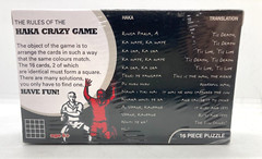 Rare New Zealand Haka Crazy Game 16 Piece Puzzle NEW