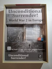 Unconditional Surrender! World War 2 in Europe GMT Games Unpunched (2017 ed.)