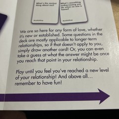 Lets Get Deep Questions For Couples Game Card Game For Date Night