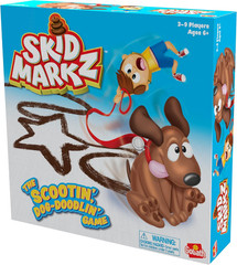 Skid Markz Game – the Scootin,’ Dog-Doodlin’ Drawing Game by Goliath