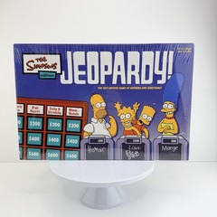 Pressman Jeopardy! The Simpsons Edition TV Board Game 3-5 Players New Sealed
