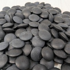Go Stones Clam Shell 173pcs Size31 Nachiguro Black 183pcs & Go Bowl Set Japan