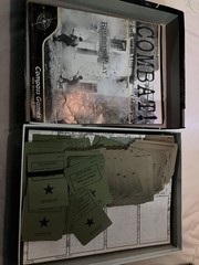 Combat! Volume 1 Open w/ Cards in Factory Box By Compass Games – No Unit Tokens