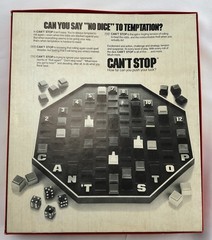 1980 Can’t Stop Game by Parker Brothers Complete in Great Condition FREE SHIP