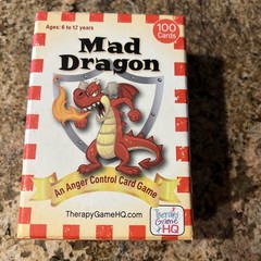 Mad Dragon Anger Control Card Game for Children 6-12 Years ADHD Therapy Game