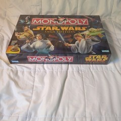 Monopoly Star Wars Saga Edition Board Game Parker Brothers 2005 Brand New Sealed