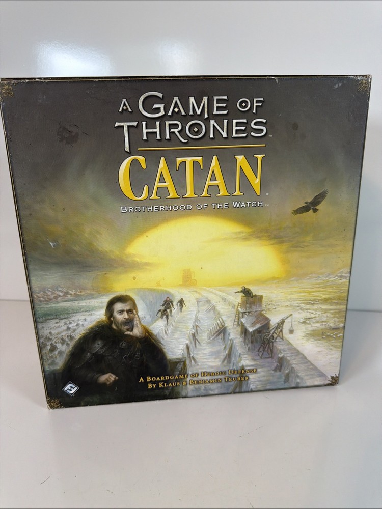 Catan: Game of Thrones – Brotherhood of the Watch Board Game Used 100% Complete