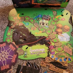 Vintage Retro Goosebumps Board Game One Day At Horrorland 1998 MB Games
