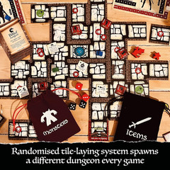 –Fantasy Adventure Board Game for Families & RPG Fans | 1–4 Players, Ages 7+ | C