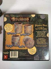 Pirates of the Caribbean Pirates Dice: A Game of High Seas Deception – Complete