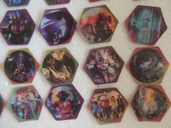 POWER RANGERS POGS TAZOS RARE CHILE COMPLETE SET OF 48 LENTICULAR VINTAGE 90’S