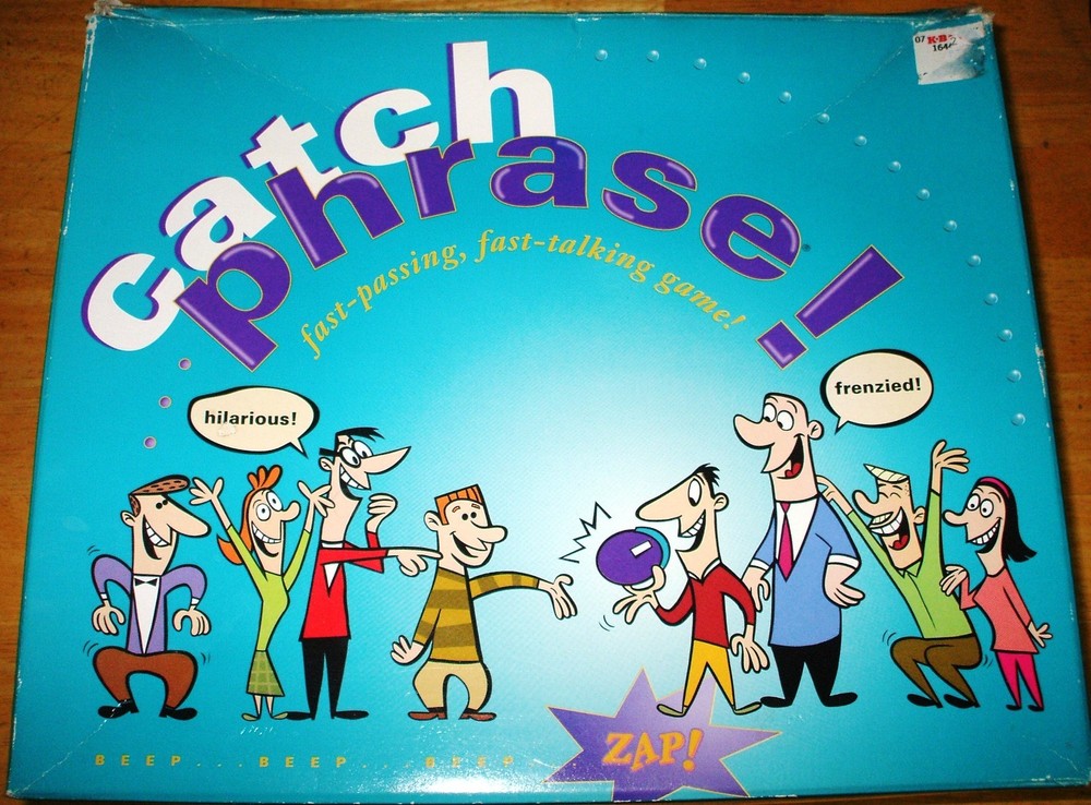 Vintage Catch Phrase Party Game 1994 Original Edition Parker Bros 100% complete!