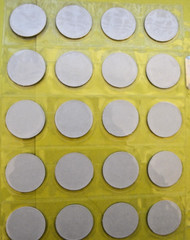 Pogs * 50 U.S. States * With State Capitols * Colorful * Very Nice Set w/Sheets