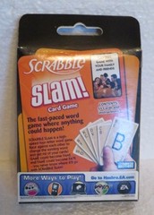 Scrabble Slam Card Word Game 2008 Parker Brothers