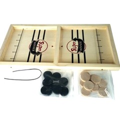 Fast Sling Puck Game – Adults Large Size – Wooden Super Winner Board Game