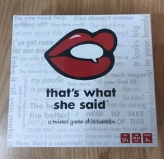 That’s What She Said The Party Game of Twisted Innuendos