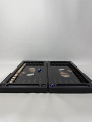 The Godfather Backgammon Board – Handmade Ash Wood & Glass Set, Luxury Gift