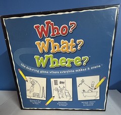 Who? What? Where? The Drawing Game Where Everyone Makes A Scene – COMPLETE!