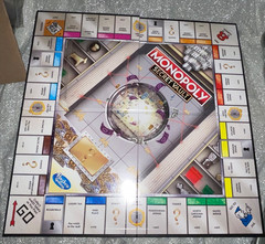 MONOPOLY Secret Vault Board Game for Kids Ages 8 and Up Family 100% Complete Fun