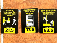 Sh*t Happens(Yes,this is a card game.)For 2+Players,18 yrs.+,200 NastySituations