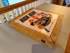 Vintage Mattel 1962 High Gear The Mechanical Maneuver Board Game