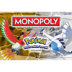 Monopoly Pokemon Johto Edition Board Game for 2-6 Players – New