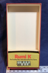 Vintage Rumi K Rummy Tile Game 1977 Cadaco Complete With 108/108 Tiles 4/4 Racks