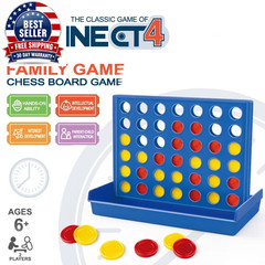 The Classic Game of Connect 4 Game for 2 Players; Connect 4 Grid Get 4 in a Row