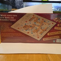 Scrabble Hasbro Board Game Vantage Sealed 2001