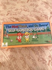 The Stop Think And Go Bears Self Control Game Complete