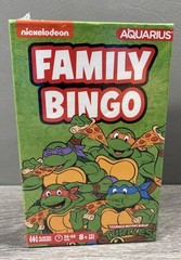 NEW Nickelodeon Teenage Mutant Ninja Turtles Family Fun Bingo Game SEALED
