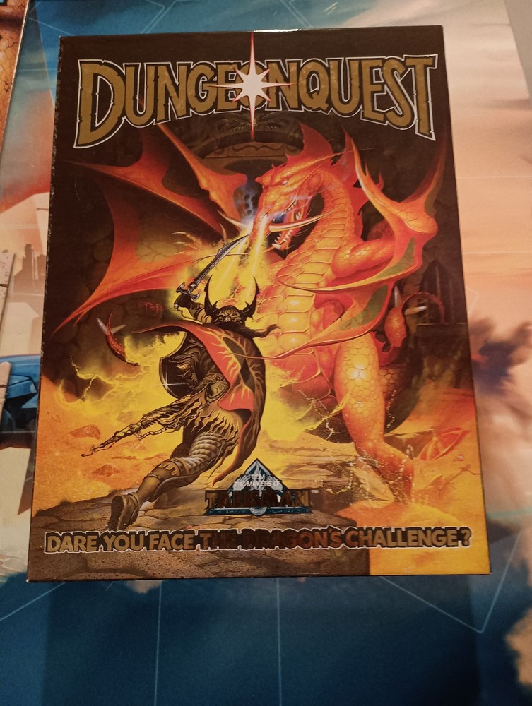 DungeonQuest – 1985 – Games Workshop – complete, excellent condition