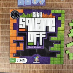City Square Off COMPLETE Gamewright 2011 Strategy Planning Head to Head