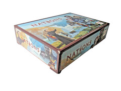 Nations (Board Game, 2013) strategy civilization Lautapelit Asmodee COMPLETE