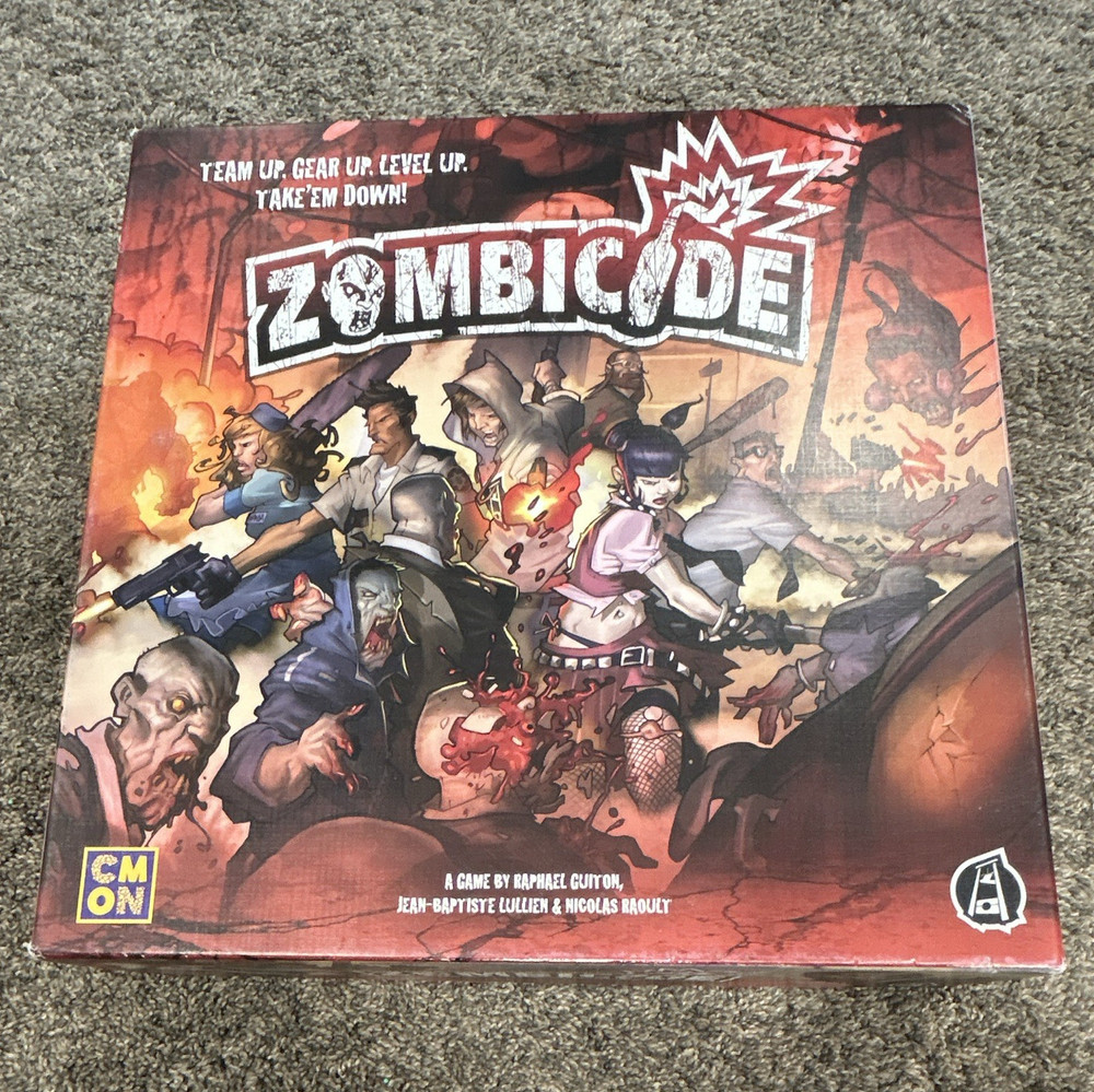 CMON Zombicide Board Game Core Set Miniatures, 1+ Players, 14+, GUG001-2