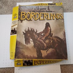 Borderlands “A game of Barbaric the Future” Boardgame by Eon. Replacement parts!