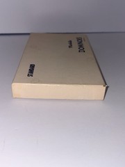 Vintage PUREMCO Standard White Marblelike Dominoes – In Box Made In USA