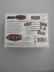 Artsy Fartsy Card and Drawing Game by TwoPointOh! Games Ages 10+