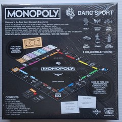 Darc Sport Monopoly Board Game Black Limited Edition 200 In Hand Ready To Ship