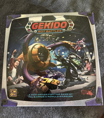 CMON Gekido Bot Battles Dice-Driven Fighting Dice Game 2-4 Players 14+ 2017