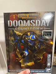 Warhammer Space Marine Adventures: Doomsday Countdown Board Game B&N Exclusive