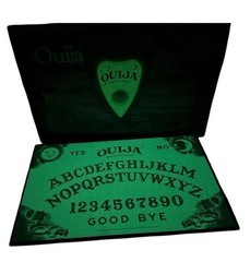 Ouija Board Parker Brothers Glow In Dark Mystifying Oracle Complete Game 1998